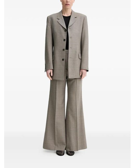 Filippa K Gray Buttoned Blazer