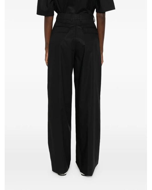 Thelatest Black Axel Belt-Loops Trousers
