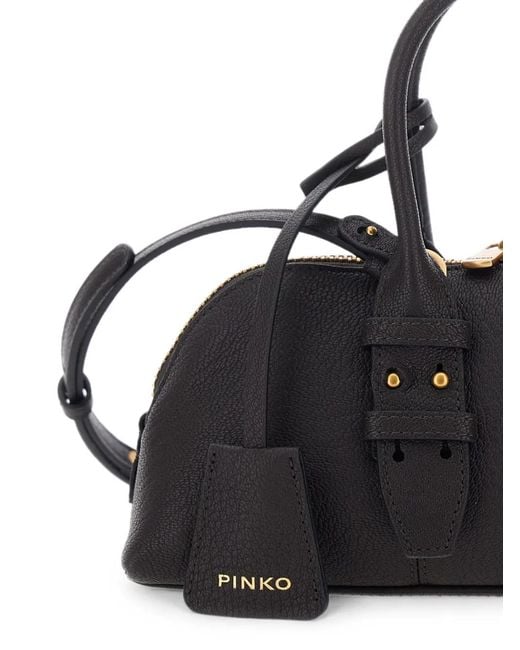 Pinko Black Escape Bag Horizontal Small Handbag