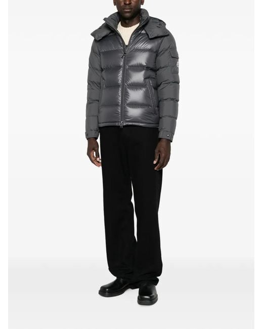 Moncler Black Maya Padded Jacket for men