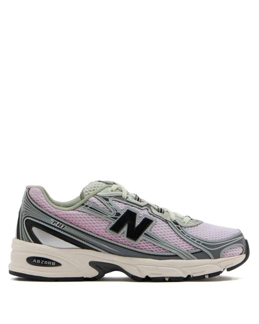 New Balance Gray 740 Mesh Sneakers