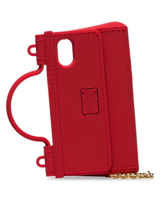 Dolce & Gabbana Red Handbag-design Iphone X Case