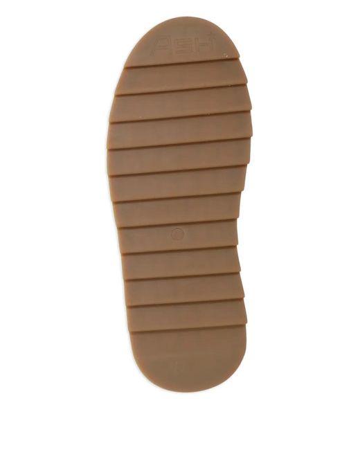 Ash Brown Magic Raised-Sole Sneakers