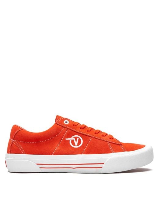 Vans Red Saddle Sid Pro Skate Sneakers
