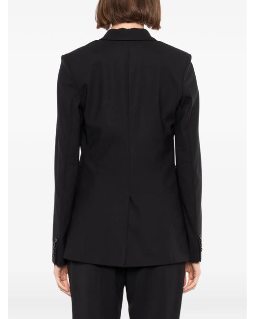 BLAKLACE Black Blazer À Col À Revers