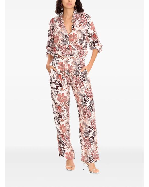 Amir Slama White Straight-Leg Trousers