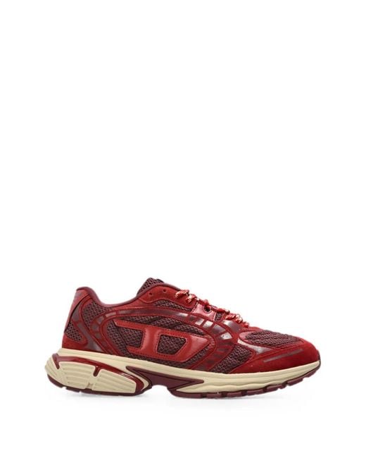 DIESEL Red S-Pro-V-Dense Low Sneakers for men
