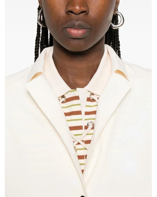 Herno White Polyamide Elastane Jacket