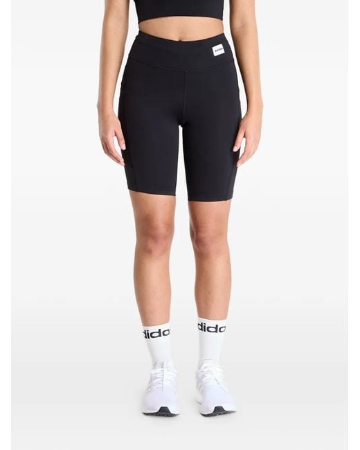 Saysky Blue Motion Logo-Patch Shorts