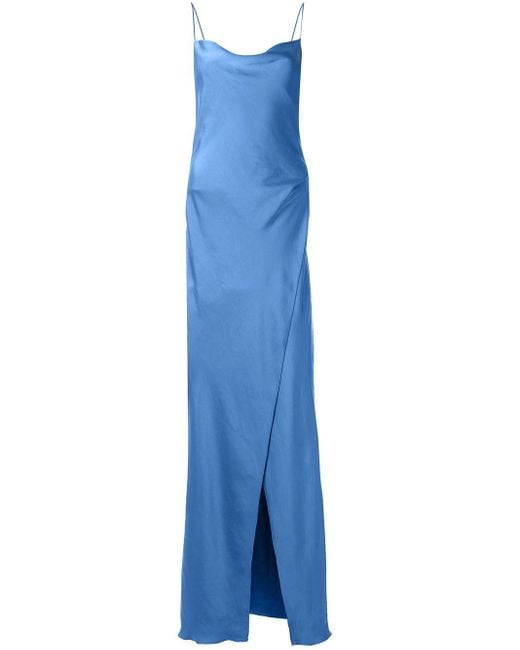 Camilla & Marc Blue Monroe Slip Maxi Dress