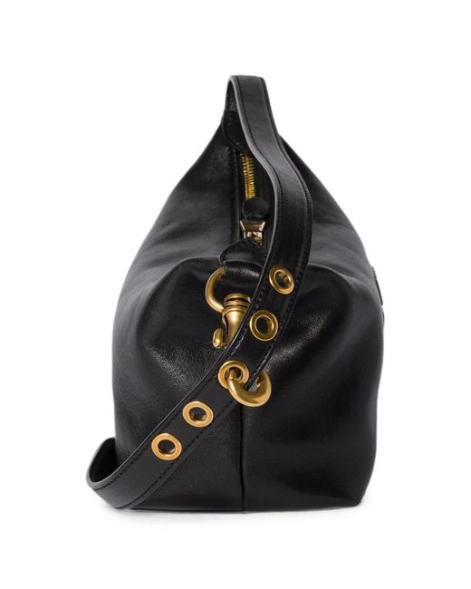Miu Miu Black Spirit Nappa Leather Bag