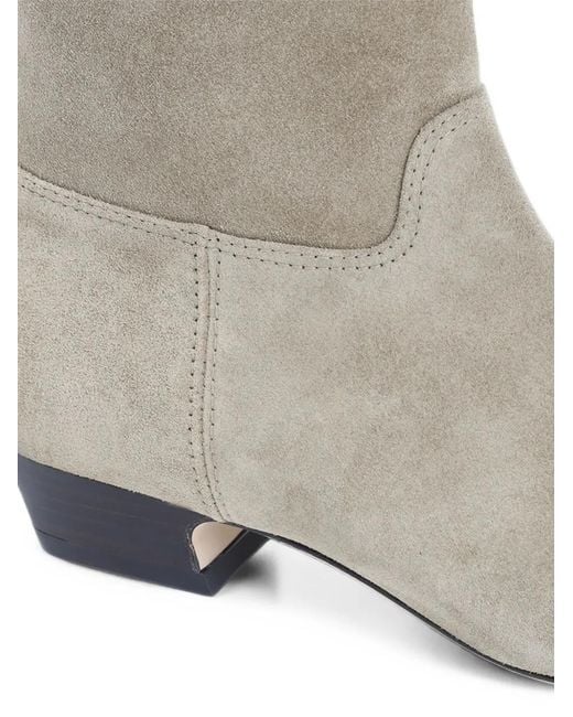 Stuart Weitzman White Stassi Zip Ankle Boots