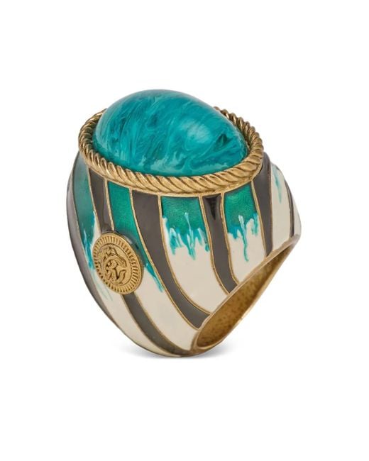 Roberto Cavalli Blue Ray Of Sea Ring