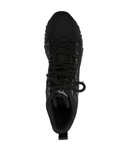 Versace Jeans Couture Black Trail Trek Chunky-Sole Boots