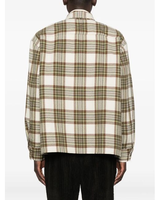 Camisa De Algodón AMI de hombre de color Brown