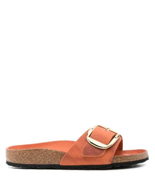 Birkenstock Orange Sandales Madrid Big Buckle