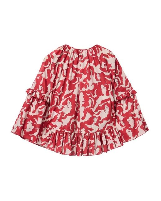 LaDoubleJ X Mother Boho ブラウス Red
