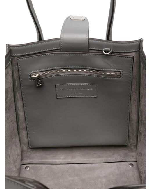 Sac Cabas Maggie En Cuir À Cadenas Ermanno Scervino en coloris Black
