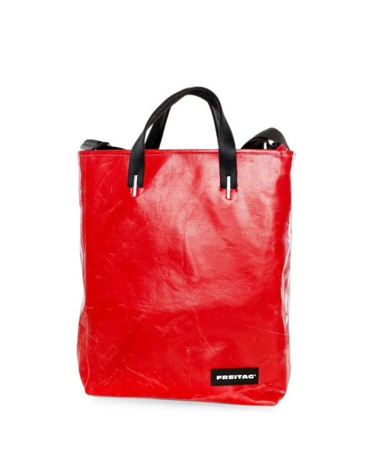 Freitag Red Leland Tote Bag for men