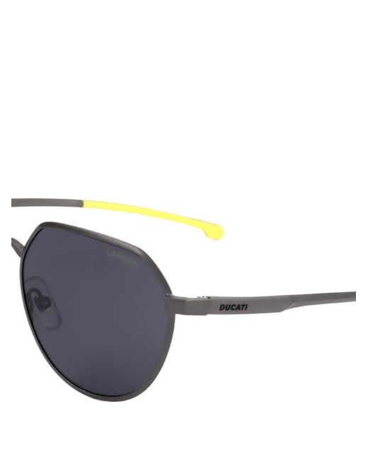 Carrera White Geometric-Frame Sunglasses for men