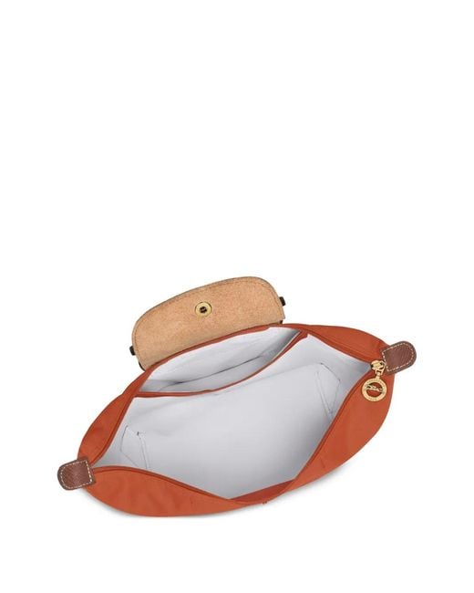 Longchamp Orange Sac À Dos Le Pliage