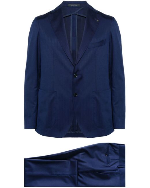 Tagliatore Einreihiger Anzug in Blue für Herren