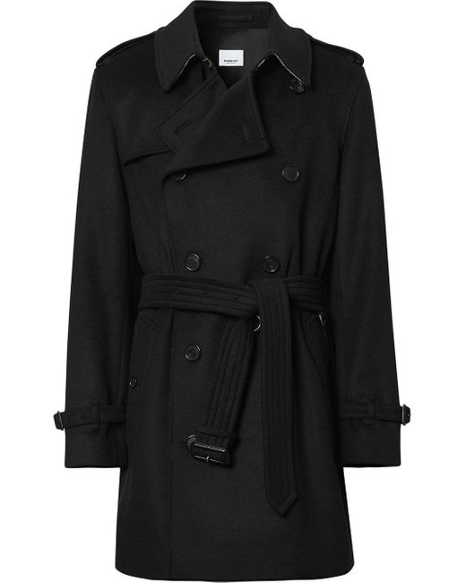 Trench à carreaux vintage Burberry pour homme en coloris Noir Homme Vêtements Manteaux Imperméables et trench coats 