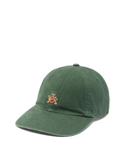 Baracuta Green Logo-Embroidered Baseball Cap for men