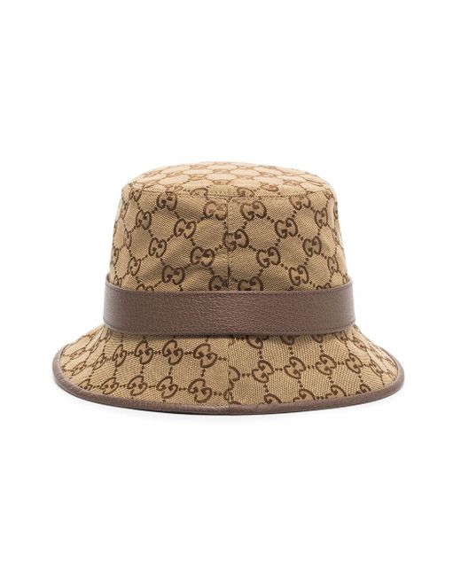 Gucci Natural GG Supreme Bucket Hat