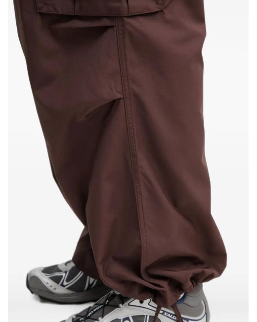 PUMA Brown Future Archive Logo-Embroidered Trousers