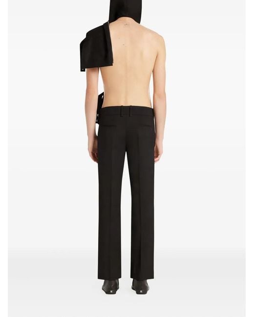 Courreges Natural Logo-Print Sleeveless Top for men