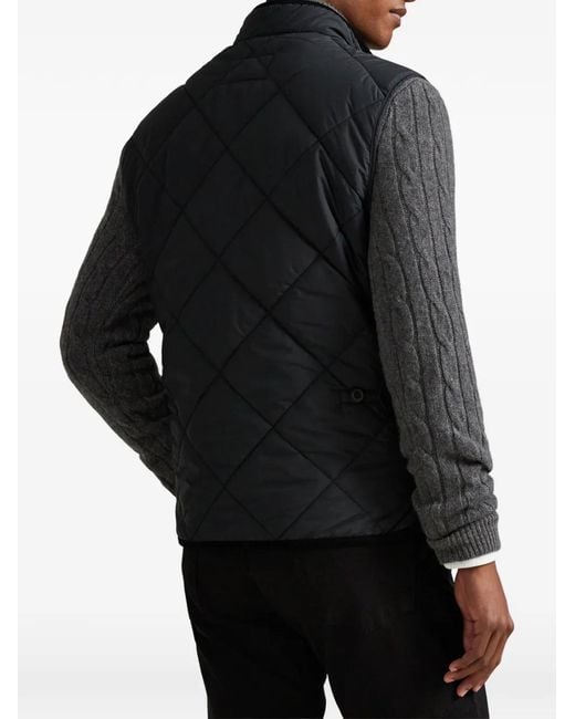 Polo Ralph Lauren Black Doudoune Sans Manches for men