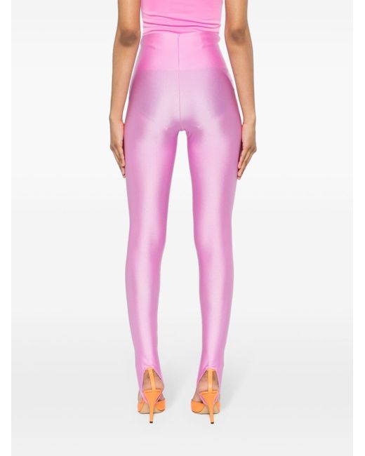 ANDAMANE Pink New Holly Stirrup leggings