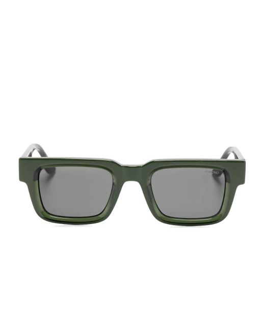 Komono Gray Victor Sonnenbrille Mit Eckigem Gestell