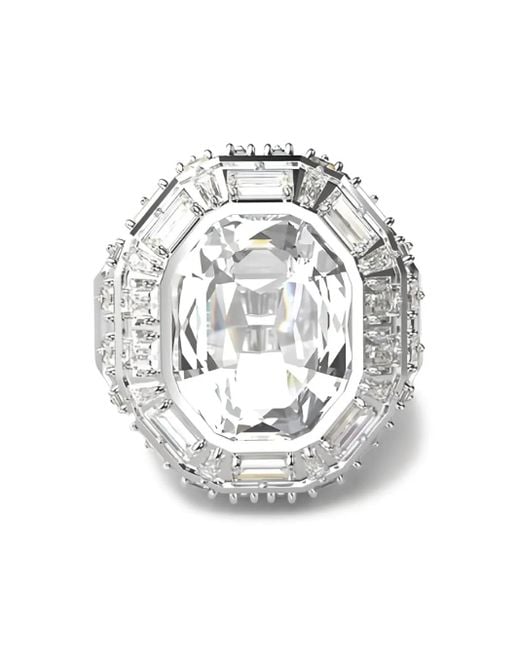 Swarovski Gray Mesmera Ring