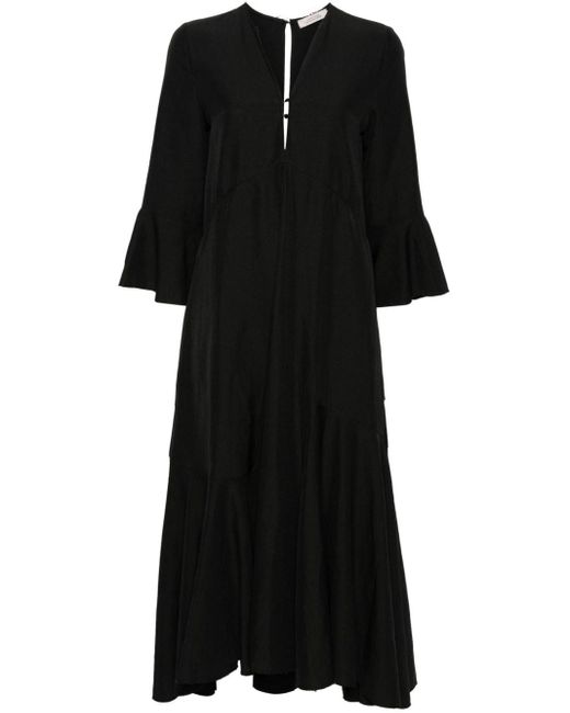 Dorothee Schumacher Maxi-jurk Van Popeline in het Black