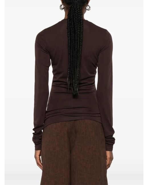 DARKPARK Brown Long-Sleeve Sweater