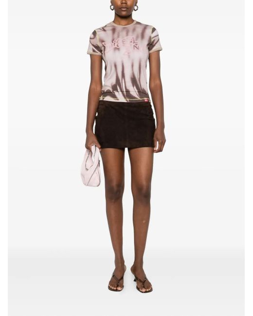 DIESEL Pink T-Grafi T-Shirt