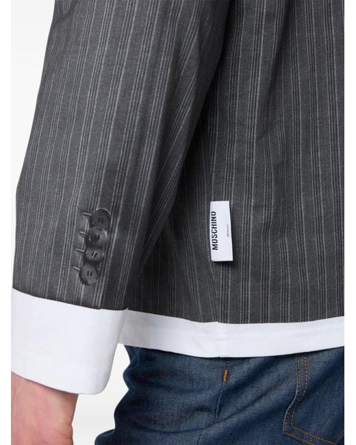 Top Estampado Moschino de hombre de color Gray