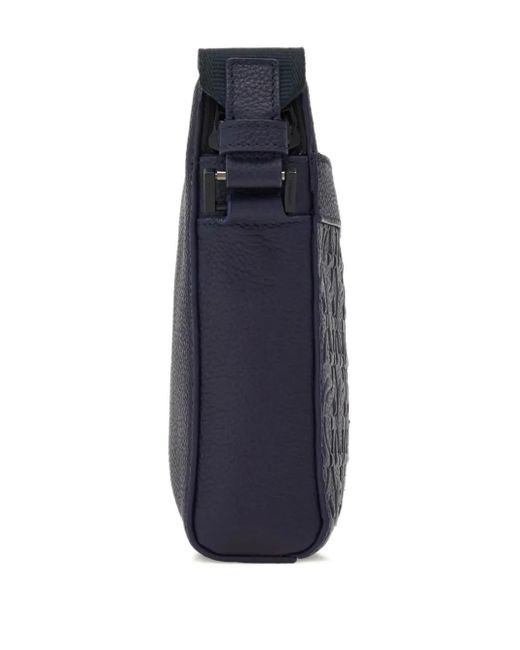 メンズ Ferragamo ガンチーニ ショルダーバッグ Blue