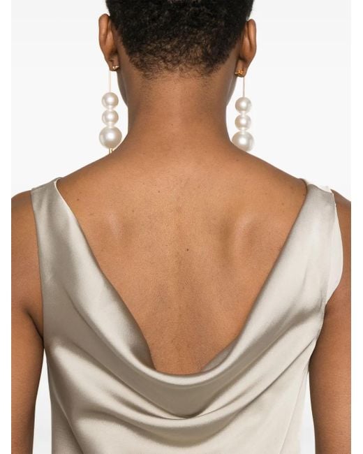 Abito Lungo Avilea di Blanca Vita in Natural