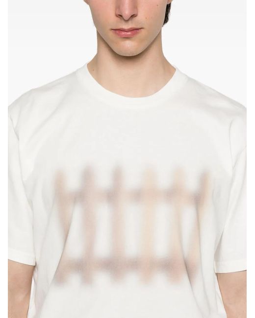 J.W. Anderson プリント Tシャツ White