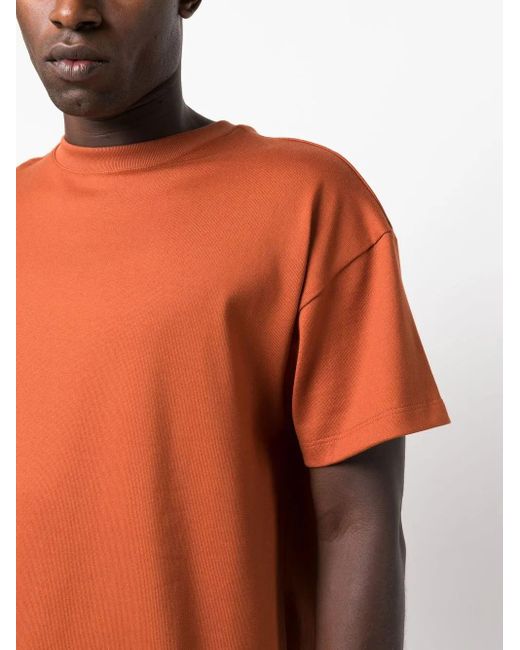Styland Orange X Notrainproof Crew-Neck Organic Cotton T-Shirt for men