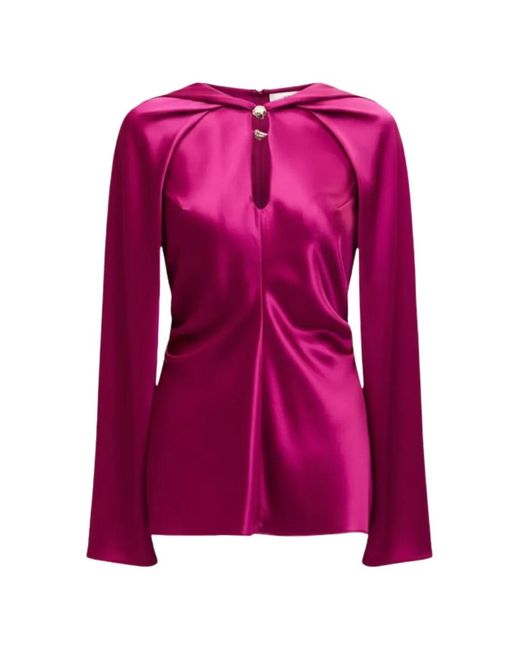 Acler Pink Sharrow Sleeveless Top