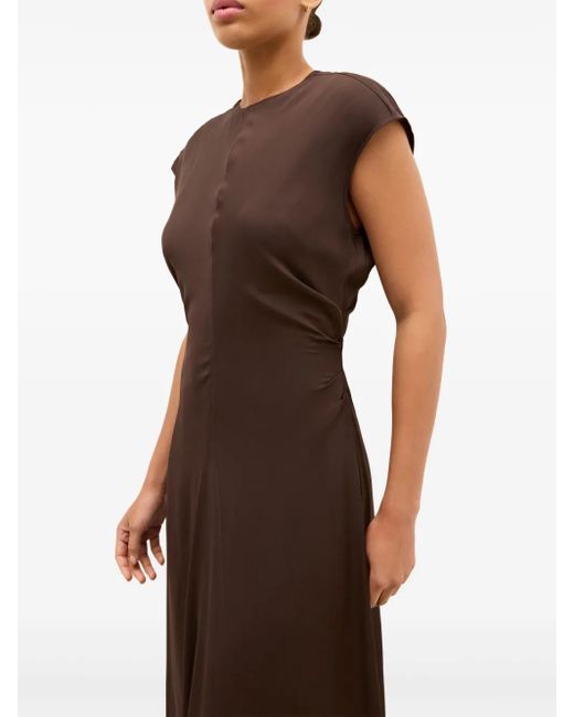Vestido midi Zuri Marie Oliver de color Brown