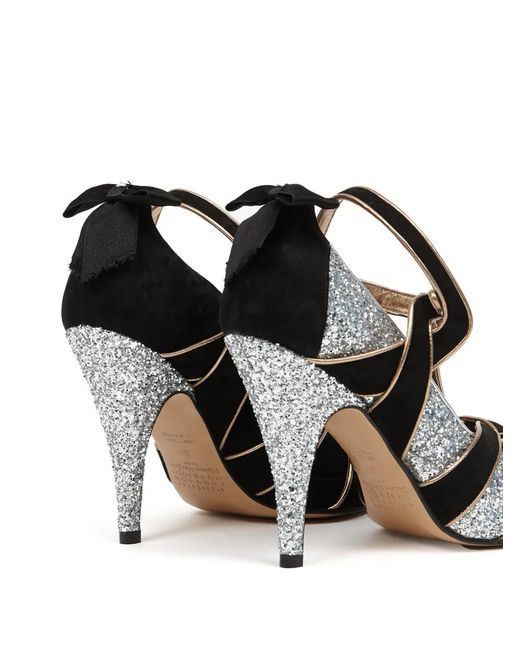 Maison Margiela Black Tabi Monster Pumps