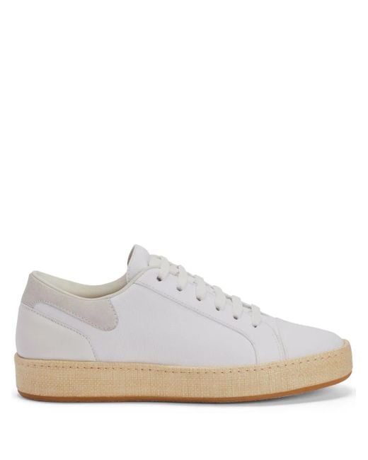 Giuseppe Zanotti White Trainers for men