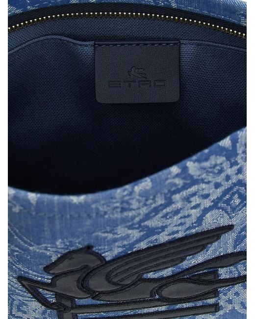 Etro Blue Clutch