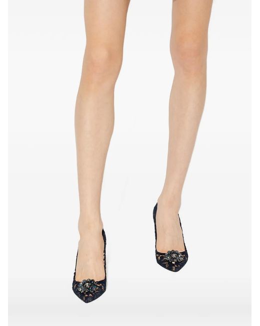 Dolce & Gabbana Blue Bellucci Pumps