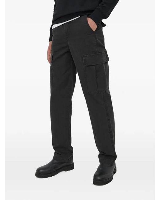 Levi's Black Xx Chino Silhouette Cotton Cargo Pants for men